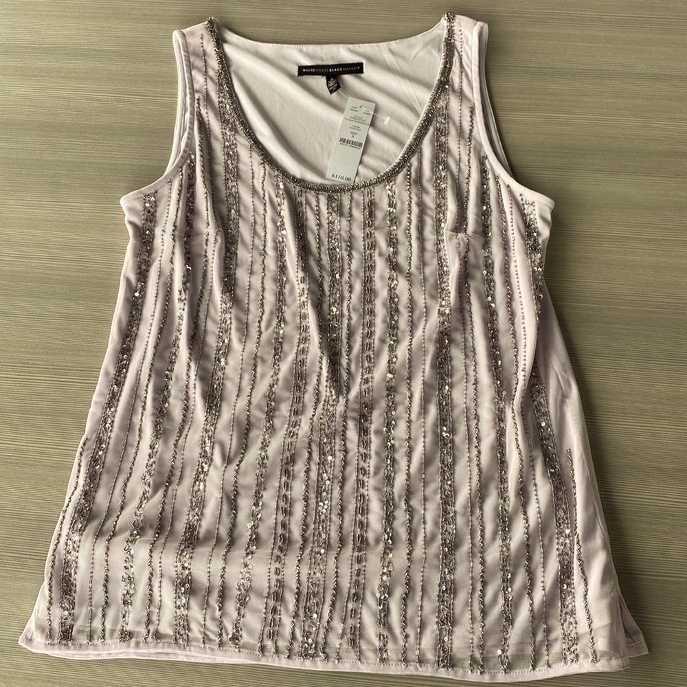 Whit house black market size S, lavender shell